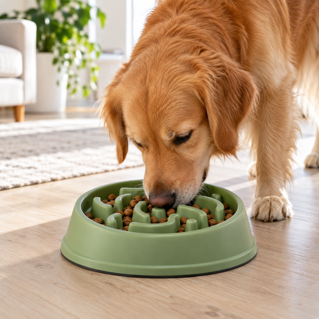 Comedero Antivoracidad Antideslizante para Perros | Cloossy